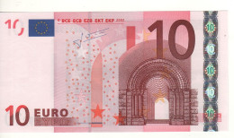 10 EURO  "T" Irlanda    Firma Trichet    K 007 F4   /  FDS - UNC - 10 Euro