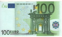 100 EURO  "N"   Austria  Firma  Trichet    F 005 B3  /   FDS - UNC - 100 Euro