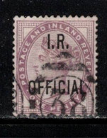 GREAT BRITAIN Scott # O4 Used - Queen Victoria IR Official Overprint 2 - Oficiales