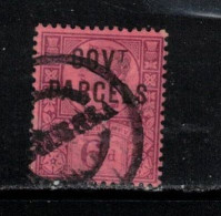 GREAT BRITAIN Scott # O34 Used - Queen Victoria Govt Parcels Overprint - Dienstzegels