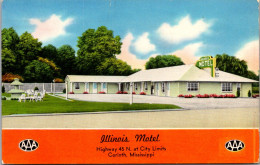 Mississippi Corinth The Illinois Motel 1957 - Other & Unclassified