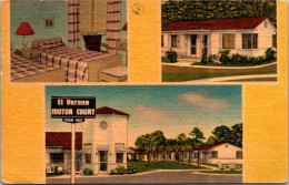 Florida South Jacksonville El Verano Motor Court 1949 - Jacksonville