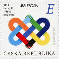 Czech Republic.2023.Europa CEPT.Peace – The Highest Value Of Humanity.1 V. ** . - 2023