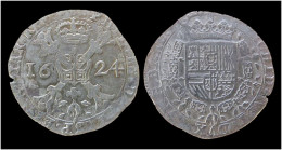 Southern Netherlands Tournai Filip IV Patagon 1624 - 1556-1713 Paesi Bassi Spagnoli