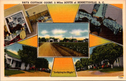 South Carolina Bennettsville Pat's Cottage Court  - Autres & Non Classés