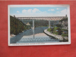 High Bridge.   - Kentucky River Southern Railway System.  Ref 6044 - Autres & Non Classés