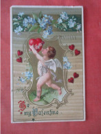 Embossed.  Valentine   Winsch 1910  Ref 6044 - Saint-Valentin