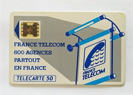 Télécarte France Télécom - 600 Agences - 600 Bedrijven