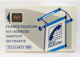 Télécarte France Télécom - 600 Agences - “600 Agences”