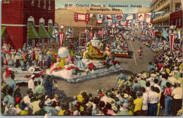 Minnesota Minneapolis Colorful Floats In Aquatennial Parade 1949 Curteich - Minneapolis