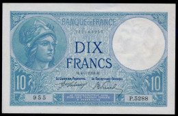 10 Francs 1918 Fay- F.06-03 SUP+ SPL - 10 F 1916-1942 ''Minerve''