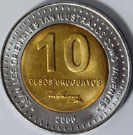 Uruguay - 10 Pesos Uruguayos 2000, KM# 121 (#2386) - Uruguay