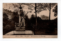 Delcampe - 75014 PARIS - Place Denfert-Rochereau - Monument De Charlet - Carte Imprimée En Taille Douce - Paris (14)
