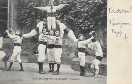 Sport, Gymnastique - Les Philippins De Rouen, Pyramides - Ginnastica