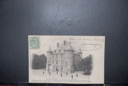 CP, 08,  Villers Semeuse Le Château Vue Interieure, édit . Charpentier Richard , 1903, Précurseur - Andere & Zonder Classificatie