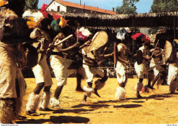 PUB AMORA -  III - AFRIQUE DU SUD  (danses Folkloriques Zoulou) -Timbrée, Oblitérée 1964 - Advertising