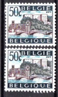 1352** CU Points Bleu Dans La Marge Inférieure - Neuf Sans Charnières - 1961-1990