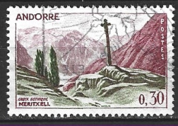 ANDORRE. N°159 Oblitéré De 1961-71. Croix Gothique De Meritxell. - Usados