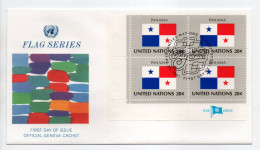 - FDC UNITED NATIONS 25.9.1981 - DRAPEAUX / FLAG PANAMA - - Buste