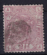 GREAT BRITAIN 1875 - Canceled - Sc# 66 - Plate 7 - Gebraucht