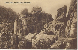 CPA Logan Rock, Land's End, Penzance, Cornouailles, Angleterre (non Circulée) - Land's End