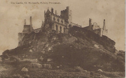 CPA The Castle, St. Michael's Mount, Penzance, Cornouailles, Angleterre (non Circulée) - St Michael's Mount