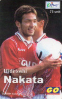 INDONESIA - PREPAID - KRING - FOOTBALL SOCCER - HIDETOSHI NAKATA - Indonesia