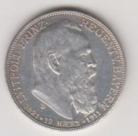 Germania, Bayern - Lvitpold Prinz Regentv - 1821 12 Marz 1911 D Moneta Arg. 900   2 Mark QFDC - 2, 3 & 5 Mark Silber