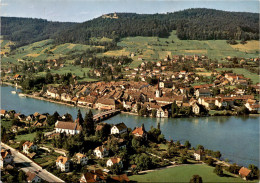 Stein Am Rhein Mit Schloß Hohenklingen, Flugaufnahme (192) - Stein Am Rhein