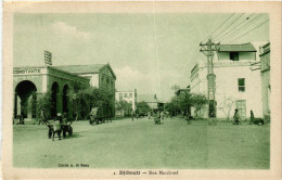 CPA AK Djibouti- Rue Marchand SOMALIA (831237) - Somalie