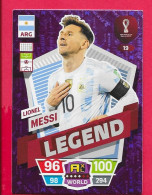 FIFA World Cup Qatar 2022-Coupe Du Monde Qatar-LEGEND MESSI -N°19, ADRENALYN XL - Trading Cards