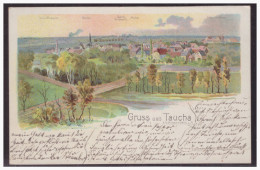 AK (004199) Gruss Aus Taucha, Gelaufen Am 29.11.1898 - Taucha