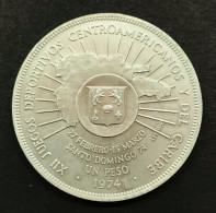 REPUBBLICA DOMINICANA 1 PESO 1974 UNC E.016 - Dominikanische Rep.