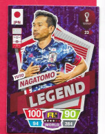 FIFA World Cup Qatar 2022-Coupe Du Monde Qatar-LEGEND NAGATOMO-N°23, ADRENALYN XL - Trading Cards