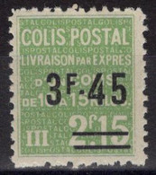 COLIS POSTAUX N° 152 Neuf* Avec Charnière Légère. Seule Proposition Sur Delcampe, à Saisir. - Mint/Hinged