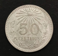 Messico MEXICO 50 Centavos 1945 Unc E.017 - Malte