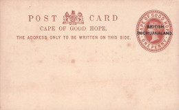 BRITISH BECHUANALAND - POSTCARD ONE PENNY Unc /ZL469 - 1885-1895 Colonia Británica