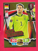 FIFA World Cup Qatar 2022-Coupe Du Monde Qatar-TOP KEEPER NEUER N°401, ADRENALYN XL - Trading-Karten