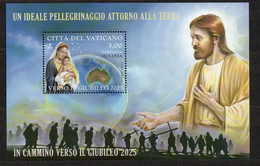 2021 - VATICANO  S66A - SERIE DI 1 FRANCOBOLLO ** - Unused Stamps