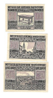 **notgeld   Austria Marchtrenk Serie Compleet   581c - Autriche