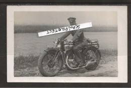 TIENEN-FOTOKAART-PILOOT-UNIFORM-FOX-HISPANO-MOTO-MOTOCYCLETTE-FN-M90-SUIKERFABRIEK-GEDATEERD-1934-UNIEK-ZIE DE 3 SCANS - Tienen