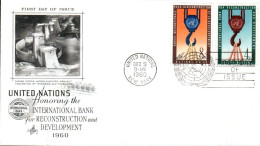 NATIONS UNIES FDC 1960 BANQUE RECONSTRUCTION - FDC