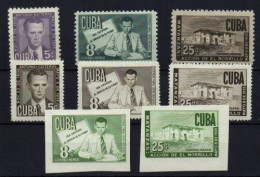 Cuba ( Aéreo) Nº 46/48. Año 1951 - Neufs