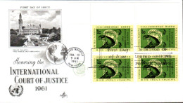 NATIONS UNIES FDC 1961 COUR INTERNATIONALE DE JUSTICE - FDC