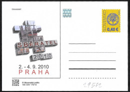 Slovacchia/Slovakia/Slovaquie: Intero, Stationery, Entier, "SBERATEL 2010" - Esposizioni Filateliche