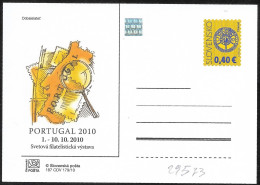 Slovacchia/Slovakia/Slovaquie: Intero, Stationery, Entier, "PORTUGAL 2010" - Esposizioni Filateliche