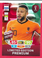 LIMITED EDITION FIFA World Cup Qatar 2022-Coupe Du Monde Qatar - DEPAY-PRENIUM, ADRENALYN XL - Trading-Karten