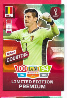 LIMITED EDITION FIFA World Cup Qatar 2022-Coupe Du Monde Qatar - COURTOIS-PRENIUM, ADRENALYN XL - Trading-Karten