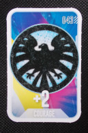 Trading Cards / Carte - Marvel Pars En Mission - N°43 - Courage +2 - Otros & Sin Clasificación