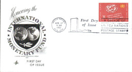 NATIONS UNIES FDC 1961 FONDS MONETAIRE INTERNATIONAL - FDC